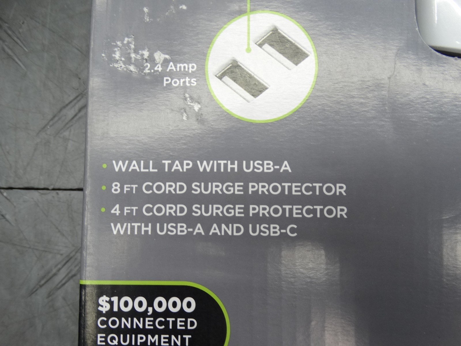 Commercial Electric Multiple Outlet and Wall Mounted Surge Protector Kit 3-Pack