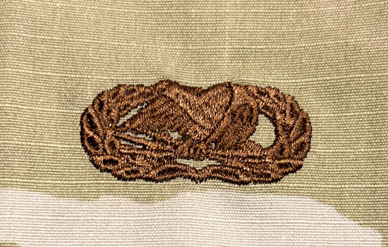 US Air Force Basic Ground Radar Airfield Systems Badge OCP Sew-On Weather USAF