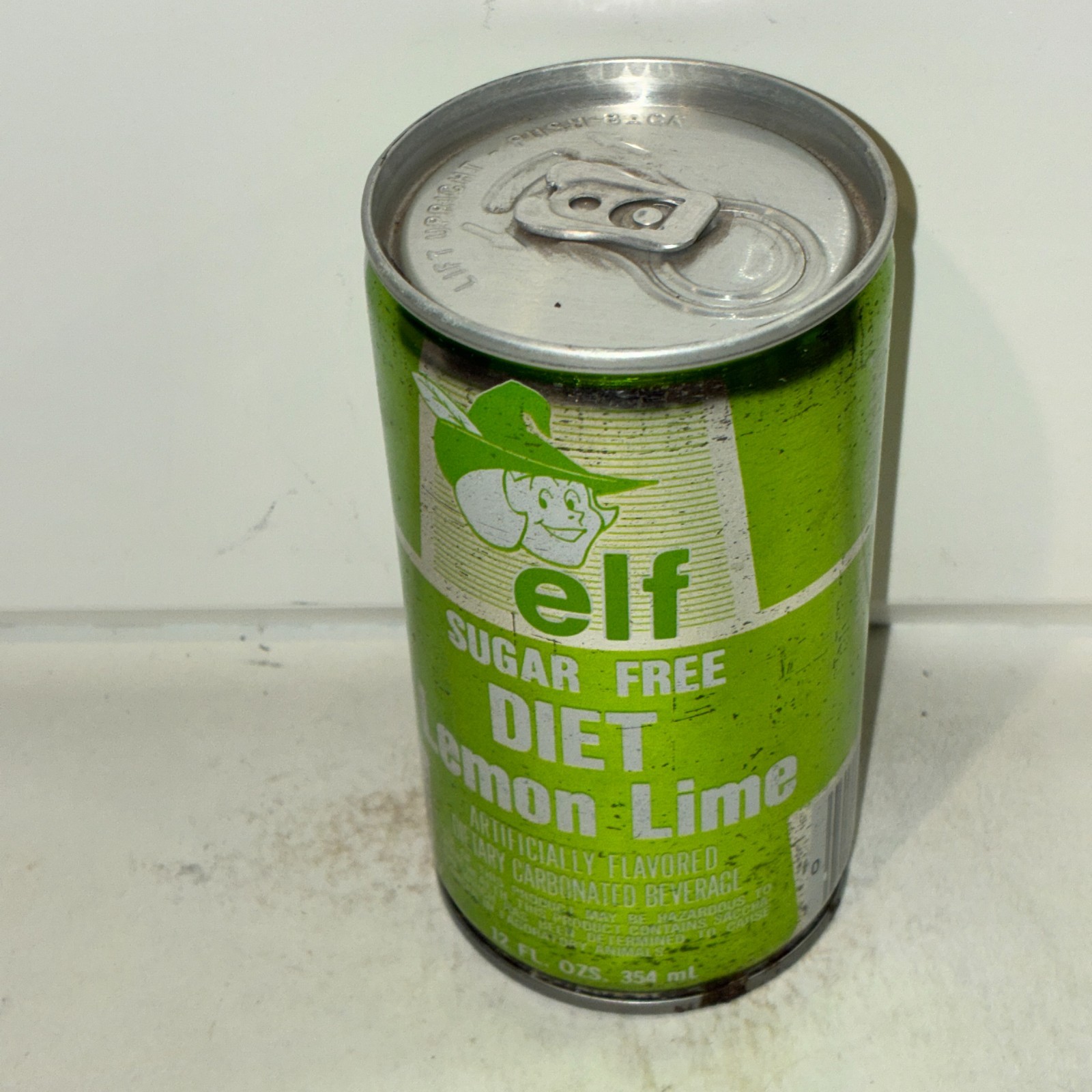 Elf Diet Lemon Lime soda can