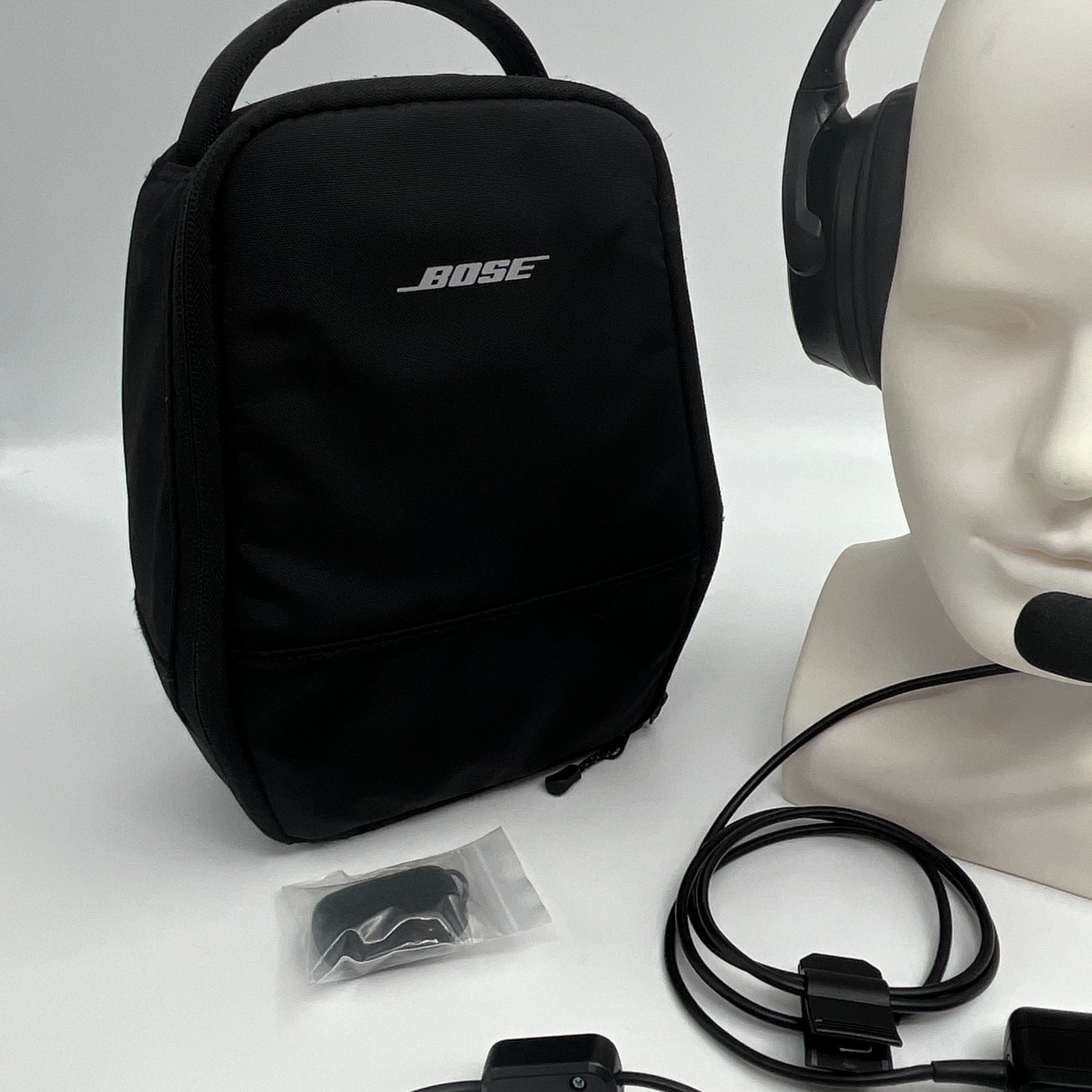 Excellent Bose A30 Bluetooth Headset 5-Pin and Dual GA Adapter + Case BUNDLE