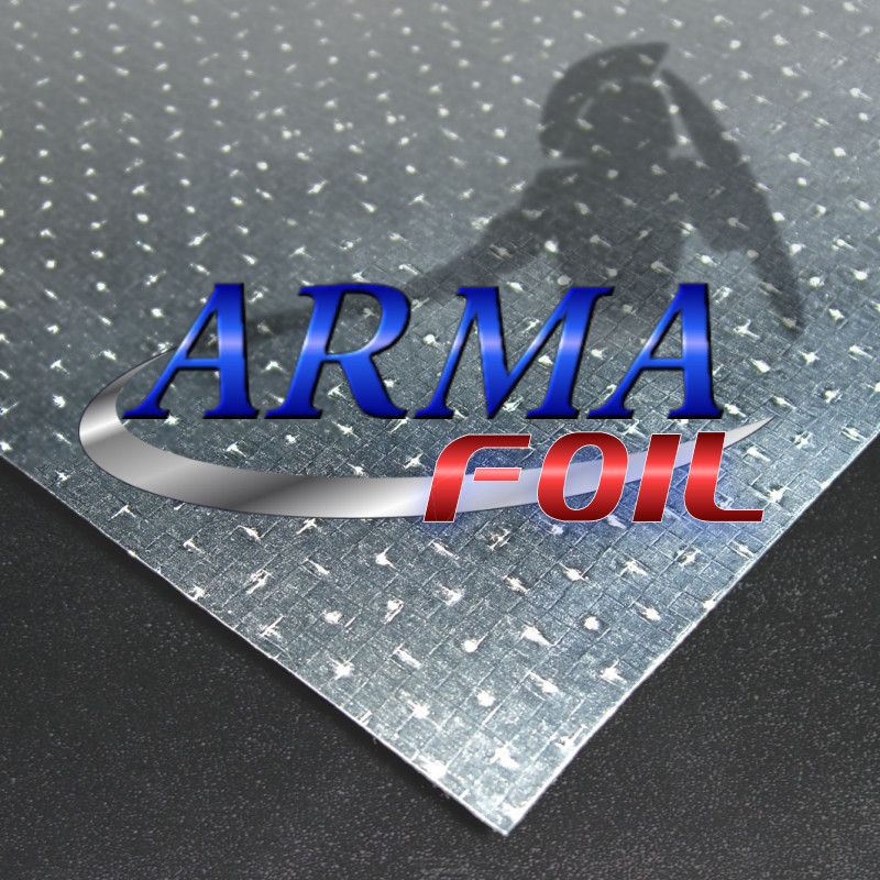 ARMA FOIL Radiant Barrier Reflective Insulation, 51" wide 1000 sqft, Attic