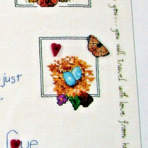 Home For Every Creature Turtle Fish Bees Dog Butterfly CROSS STITCH PATTERN