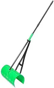 Back Saving Garden Rake ― Leaf Rakes for Gardening ― Leaf Picker Upper ― Heavy D