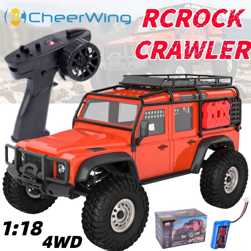 New 2.4G Remo RC Rock Crawler Truck 1893-SL Off-Road 1/18 Remote Control RC Cars