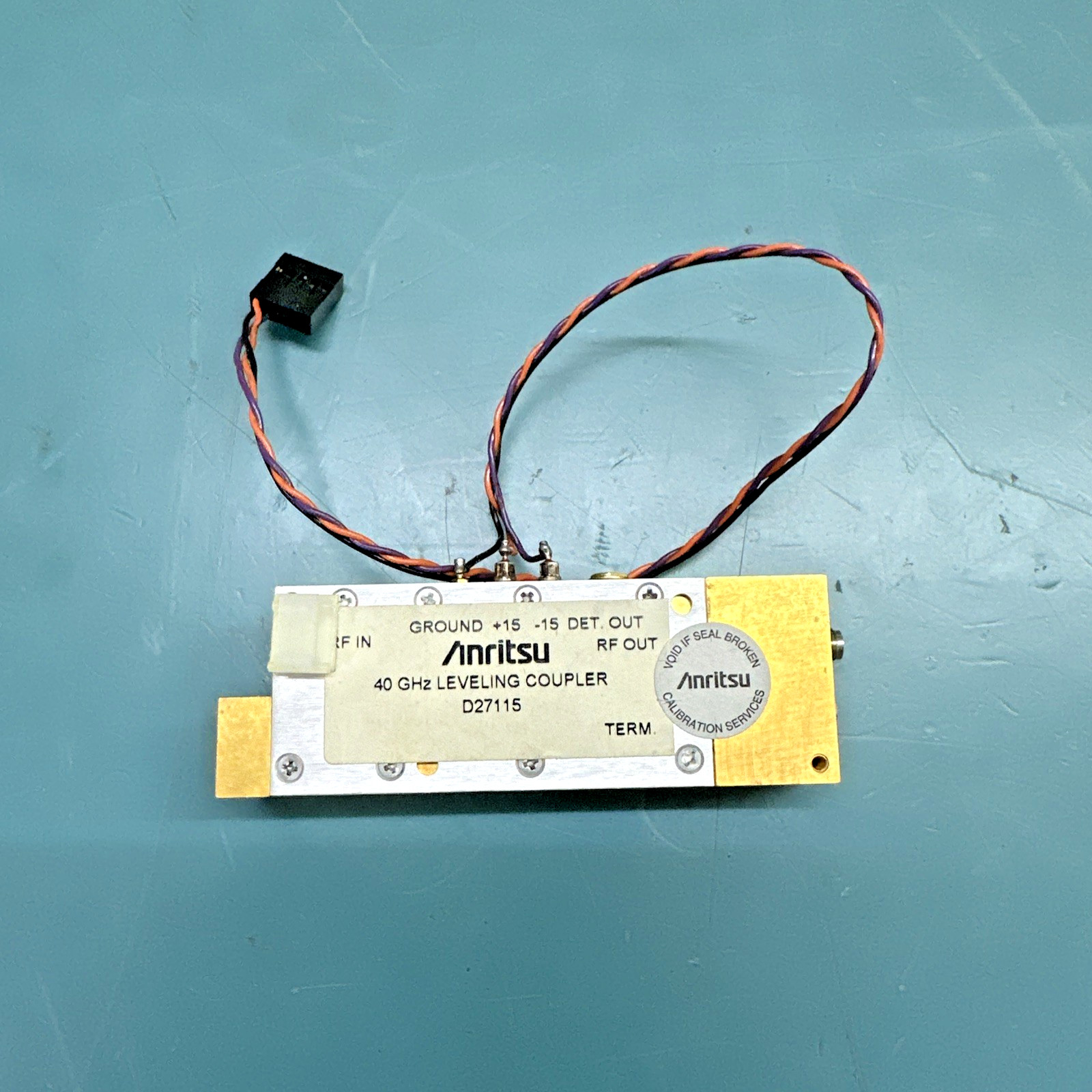 Anritsu D27115 Leveling Coupler, 40 GHz tested