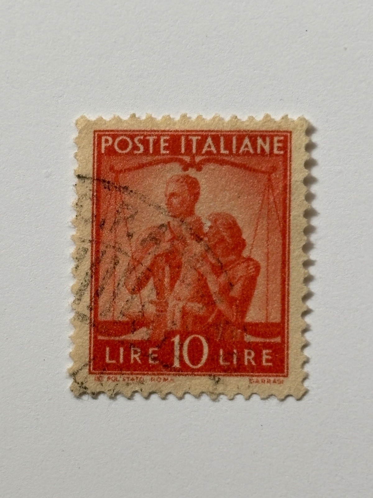 Italy Scott #487 - (1946-49) Used - Free Shipping