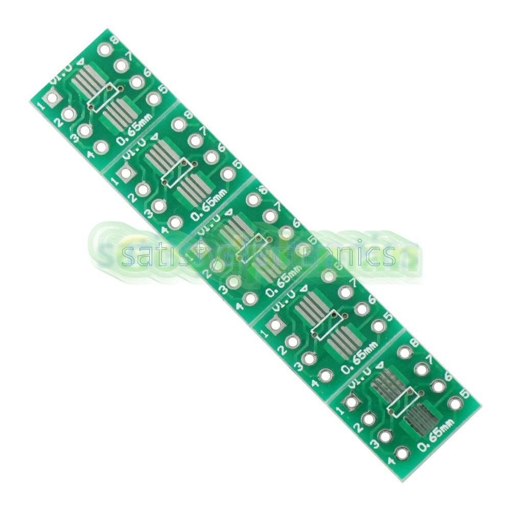 20PCS SOP8 SO8 SOIC8 TO DIP8 Interposer Board PCB Board Adapter Plate hot