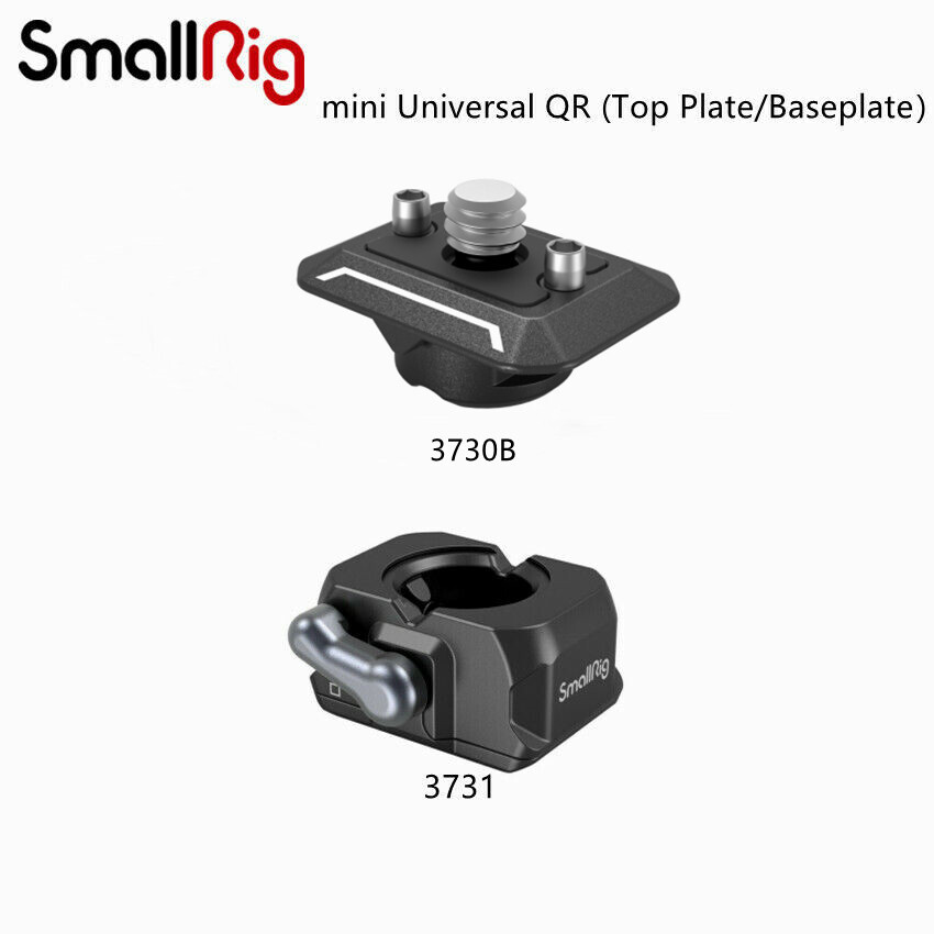 SmallRig Drop-in HawkLock mini Universal QR (Top Plate)/QR (Baseplate) Accessory