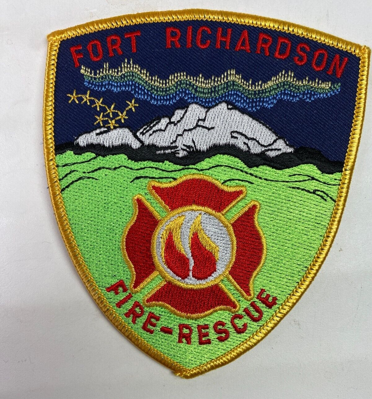 Fort Richardson Fire Rescue Alaska Patch D6