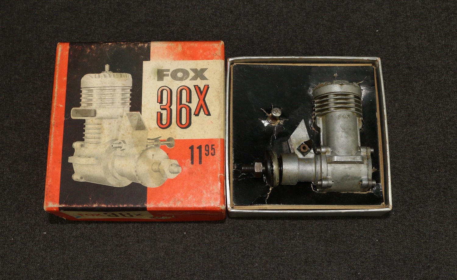 RC Model Airplane Engine Fox 36x Boxed