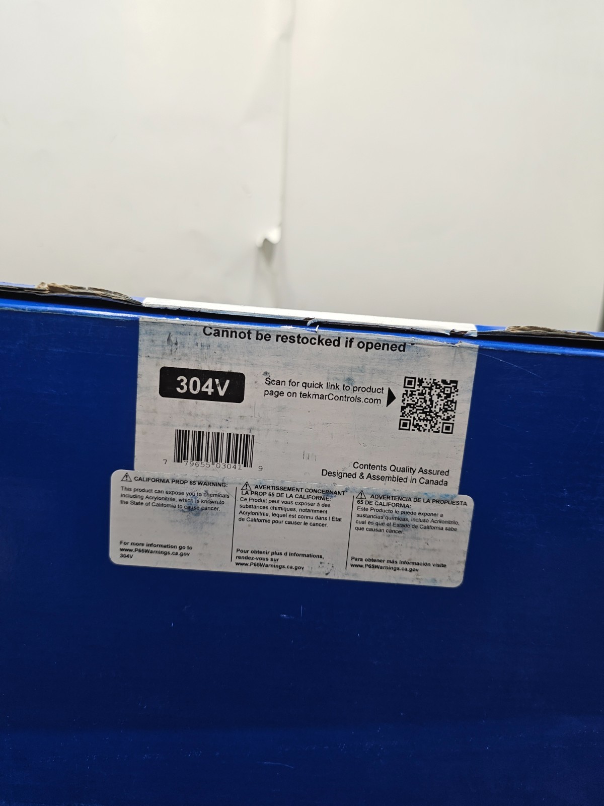 tekmar WATTS 304V Zone Valve Control Heating System Replacement Four Zone