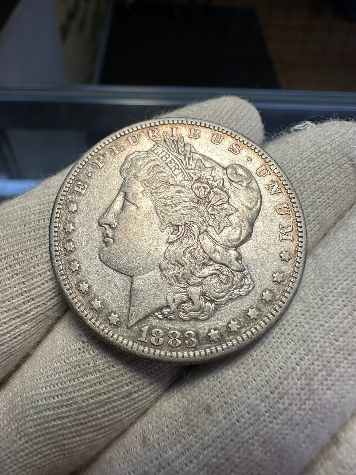 1883-S Morgan Silver Dollar XF+