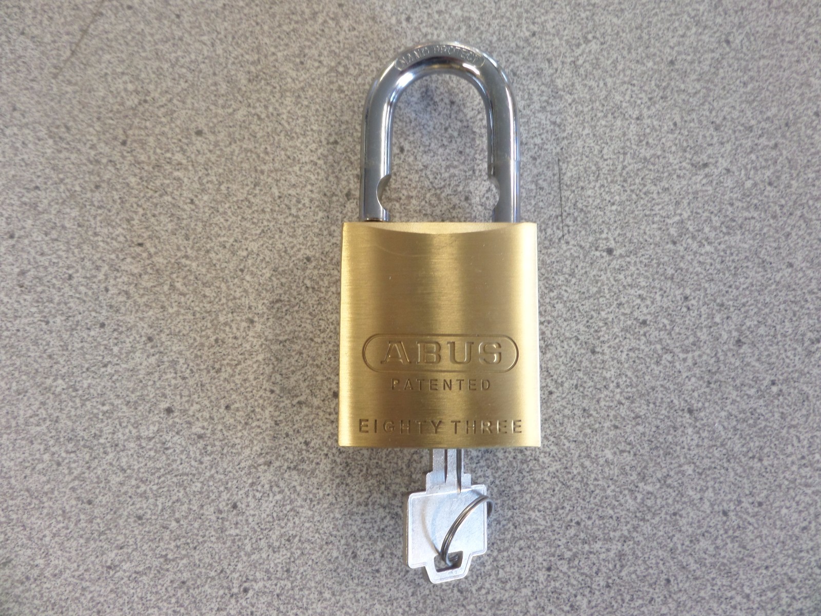 ABUS 83/45-800 WEISER E WR5 KEYWAY REKEYABLE BRASS PADLOCK