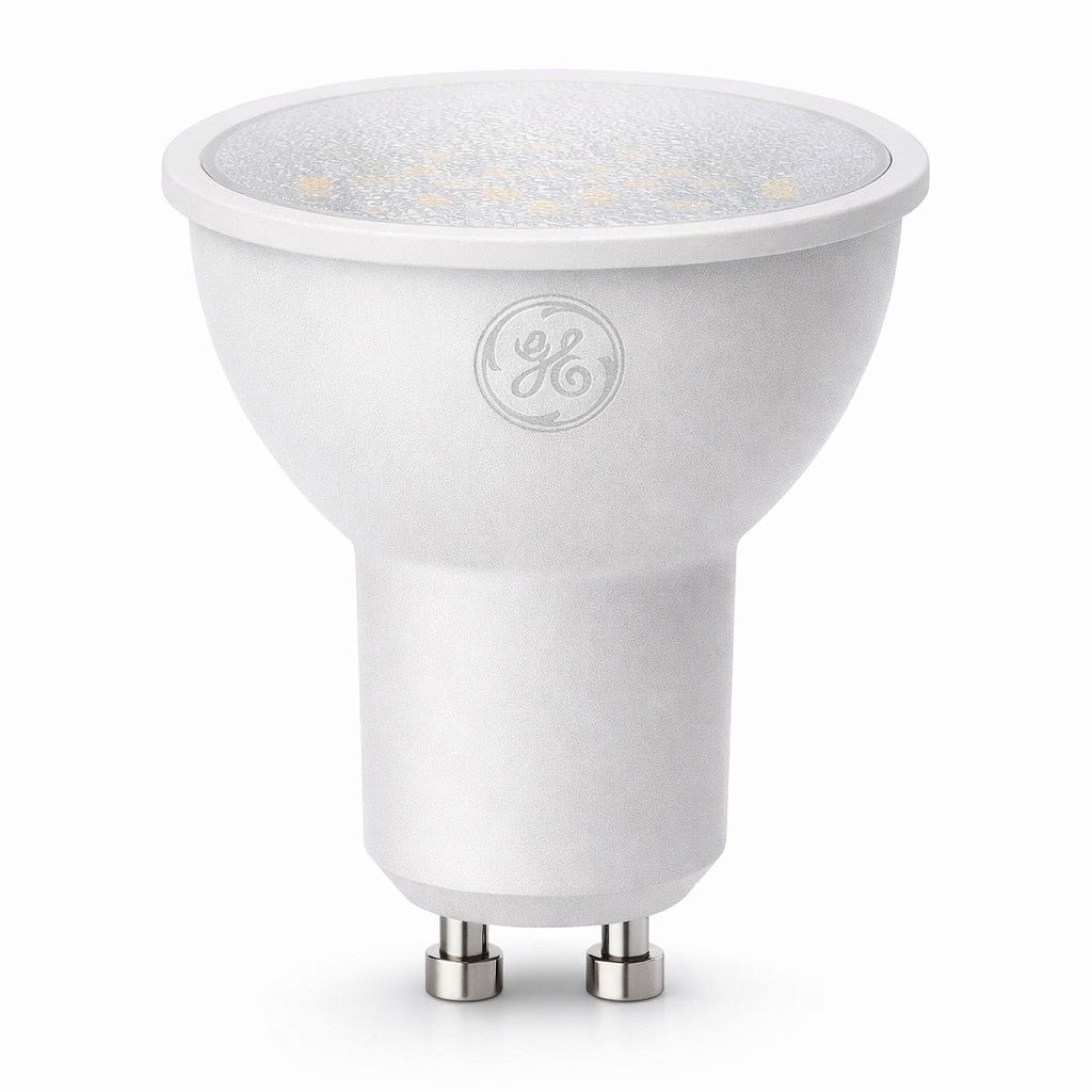 GE Classic LED GU10 Bulbs 5.5W Warm White 3000K Dimmable 12 Pack