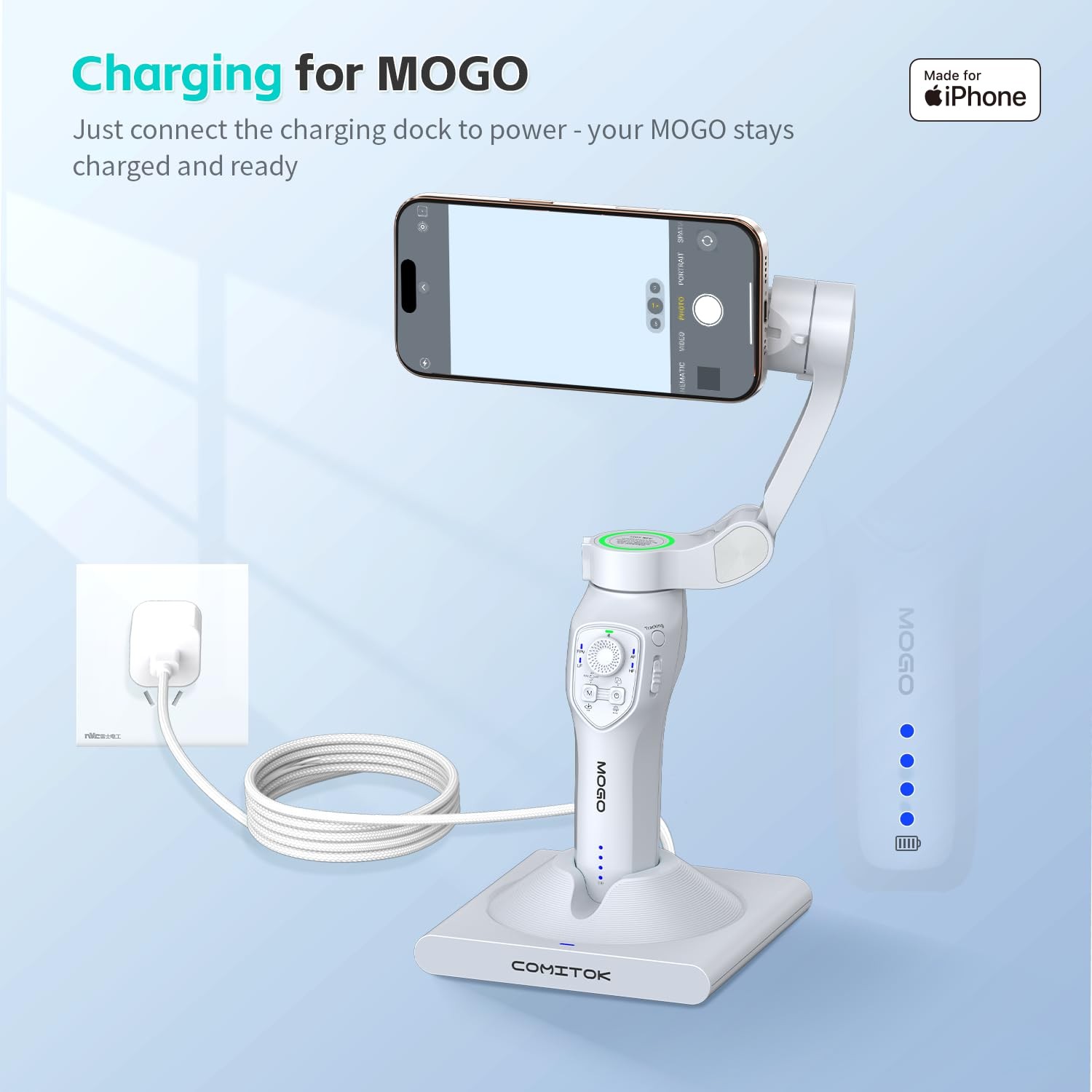 Gimbal Stabilizer Dock for MOGO Charging Dock with Stand | Multi-Functional D...
