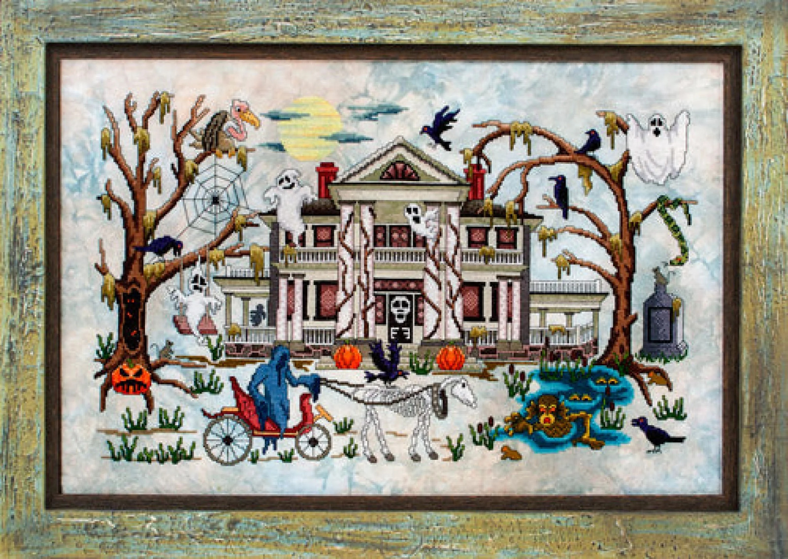 Phantom Plantation GP-257 by Glendon Place cross stitch pattern