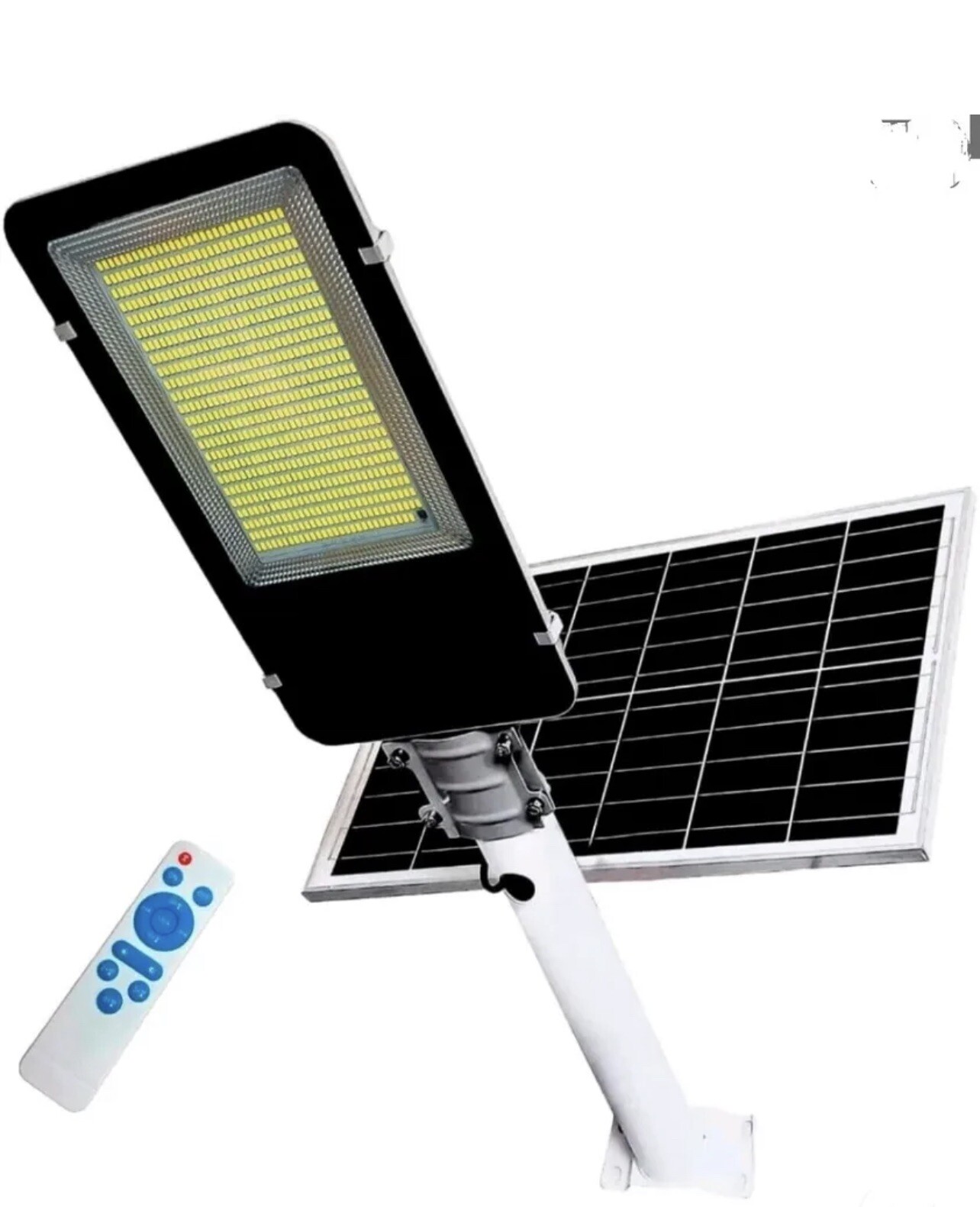 LED Street Light 400W Cold Light Solar Panel Twilight Bracket