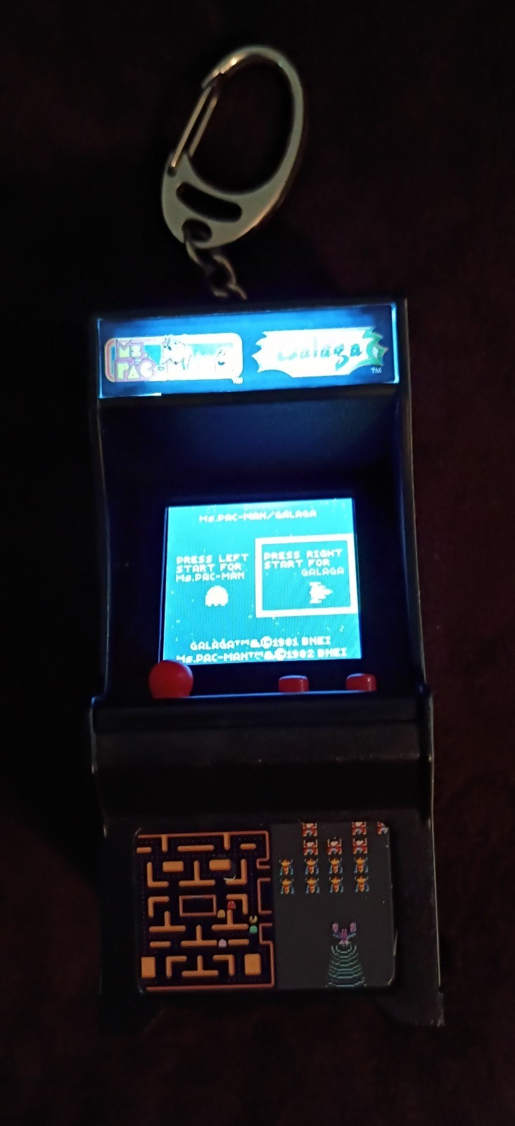 Super Impulse Tiny Arcade Cracker Barrel Ms. Pac-Man Galaga Combo 2018