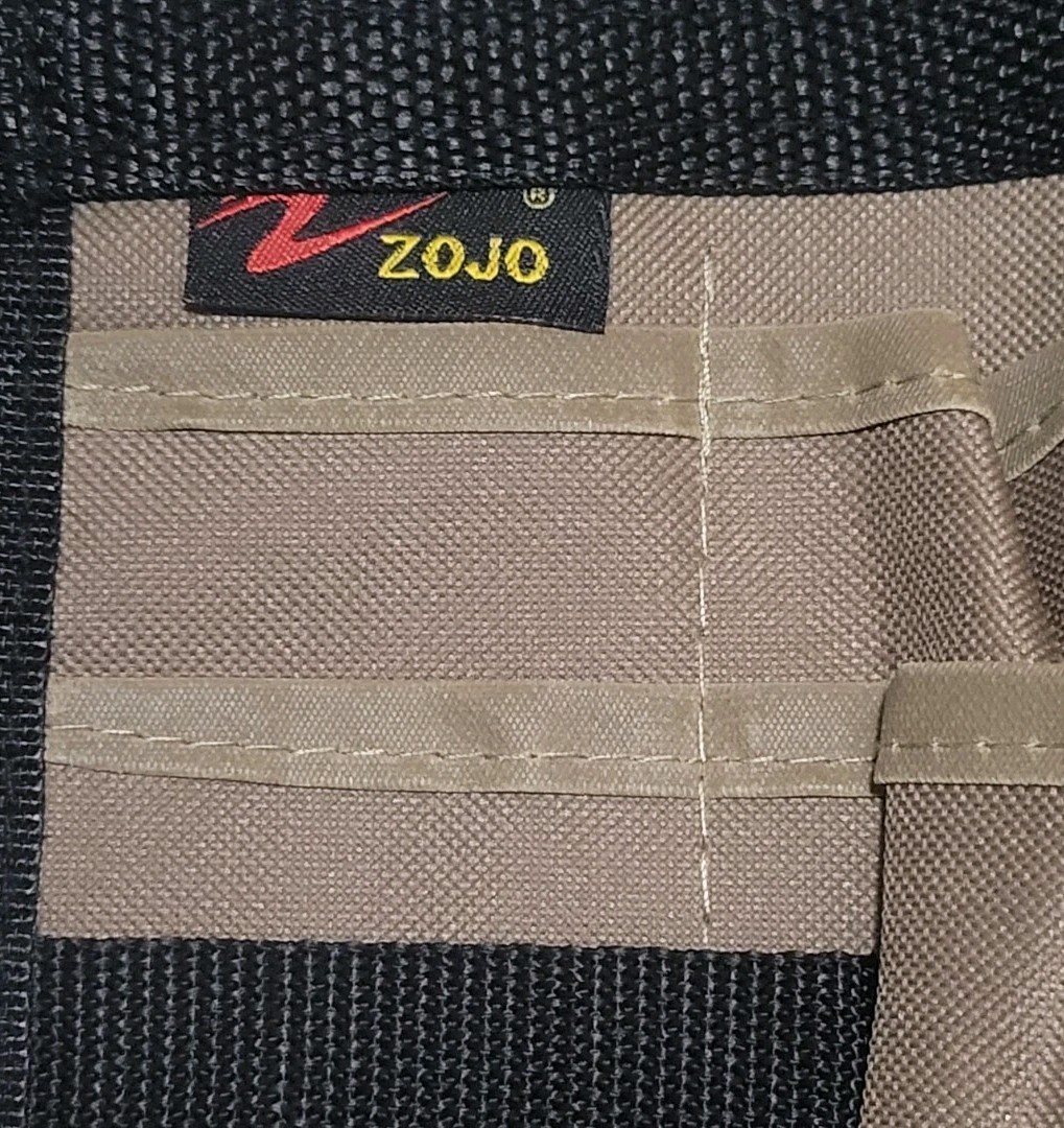 Zojo Work Apron Multiple Slots Work Tool Coffee Brown