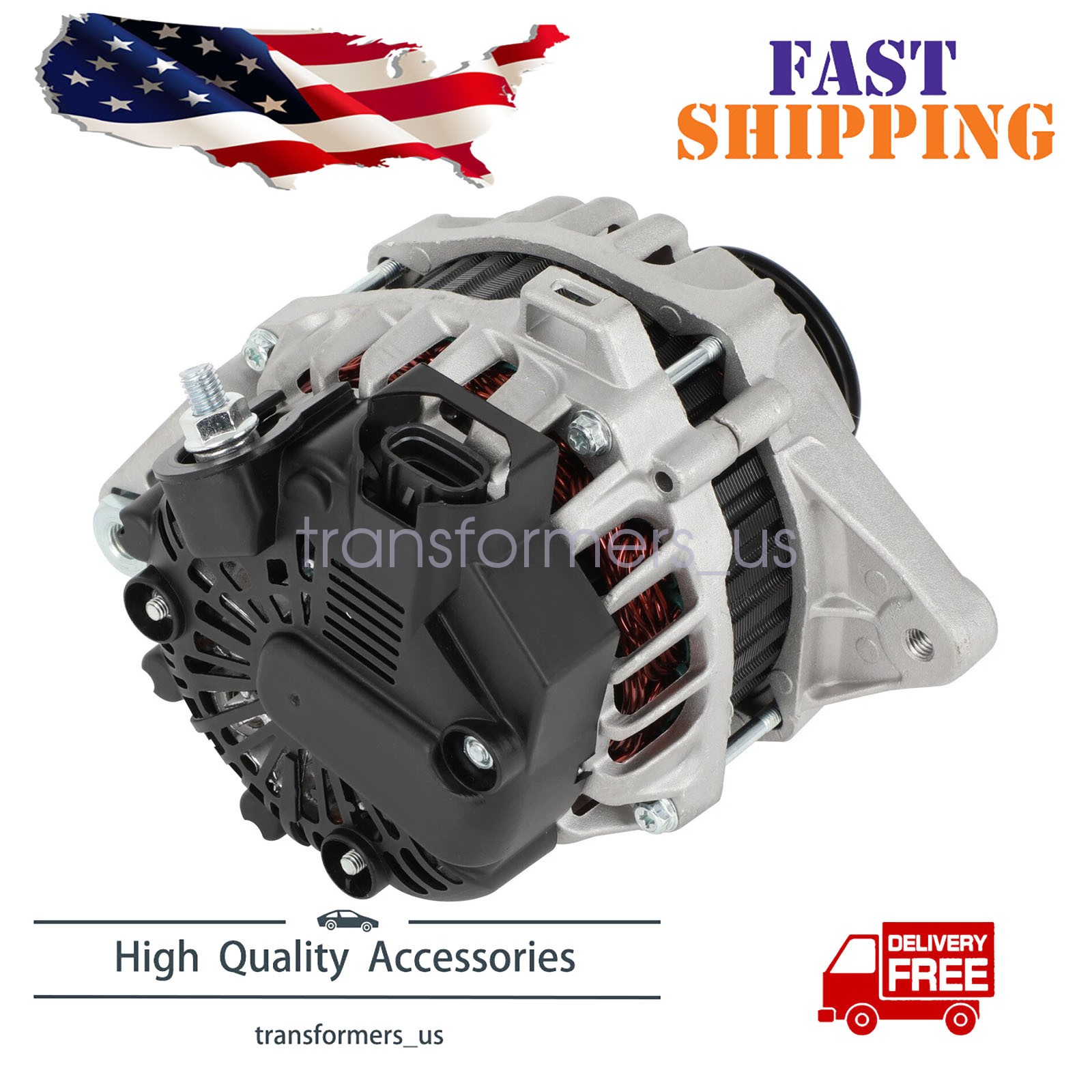 Alternator FOR Hyundai Accent Veloster Kia Rio 2012 2013 2014 2015 2016 2017 1.6