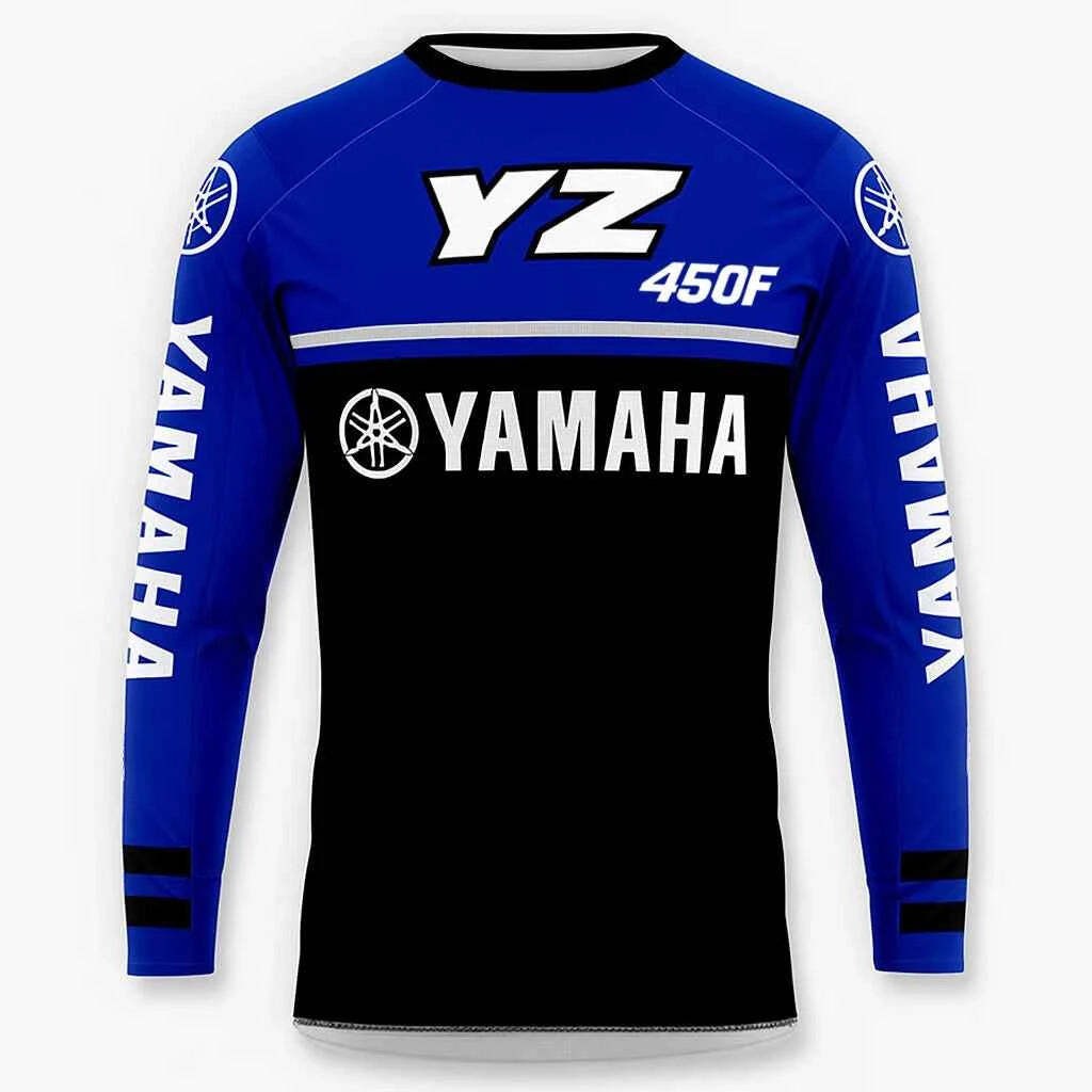 Yamaha New MXGP Super Motocross Racing Jersey Men And Women Oversized Breathable