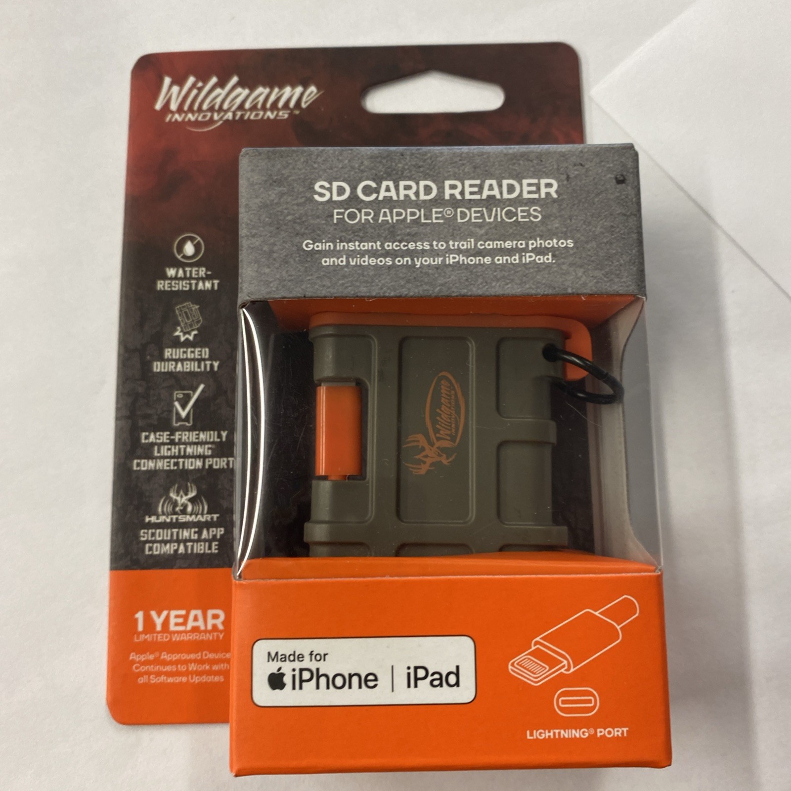 Wildgame Innovations Appview 9 Apple SD Card Reader Wgica0034