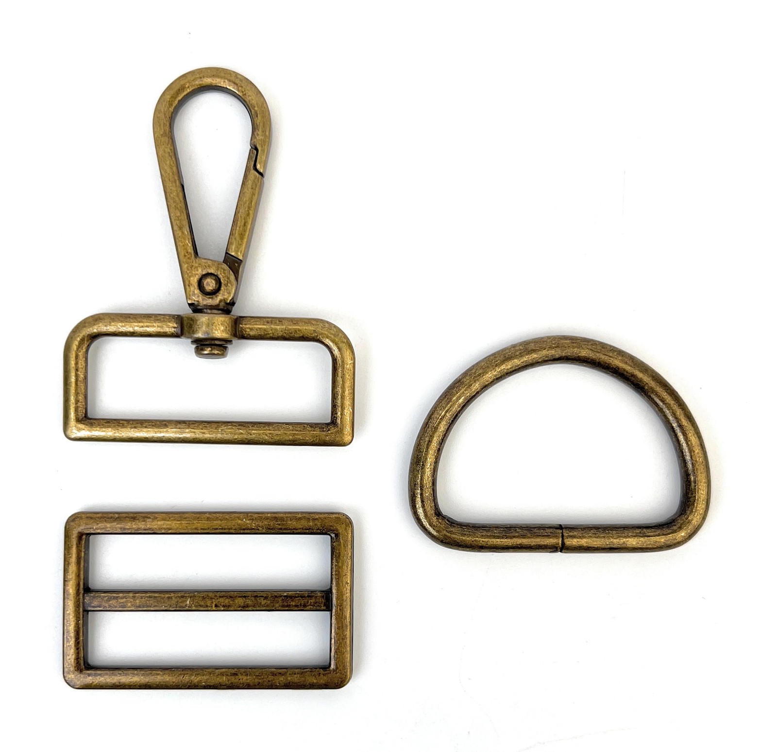 15 Pcs 1-1/2" Bronze Purse Hardware Set