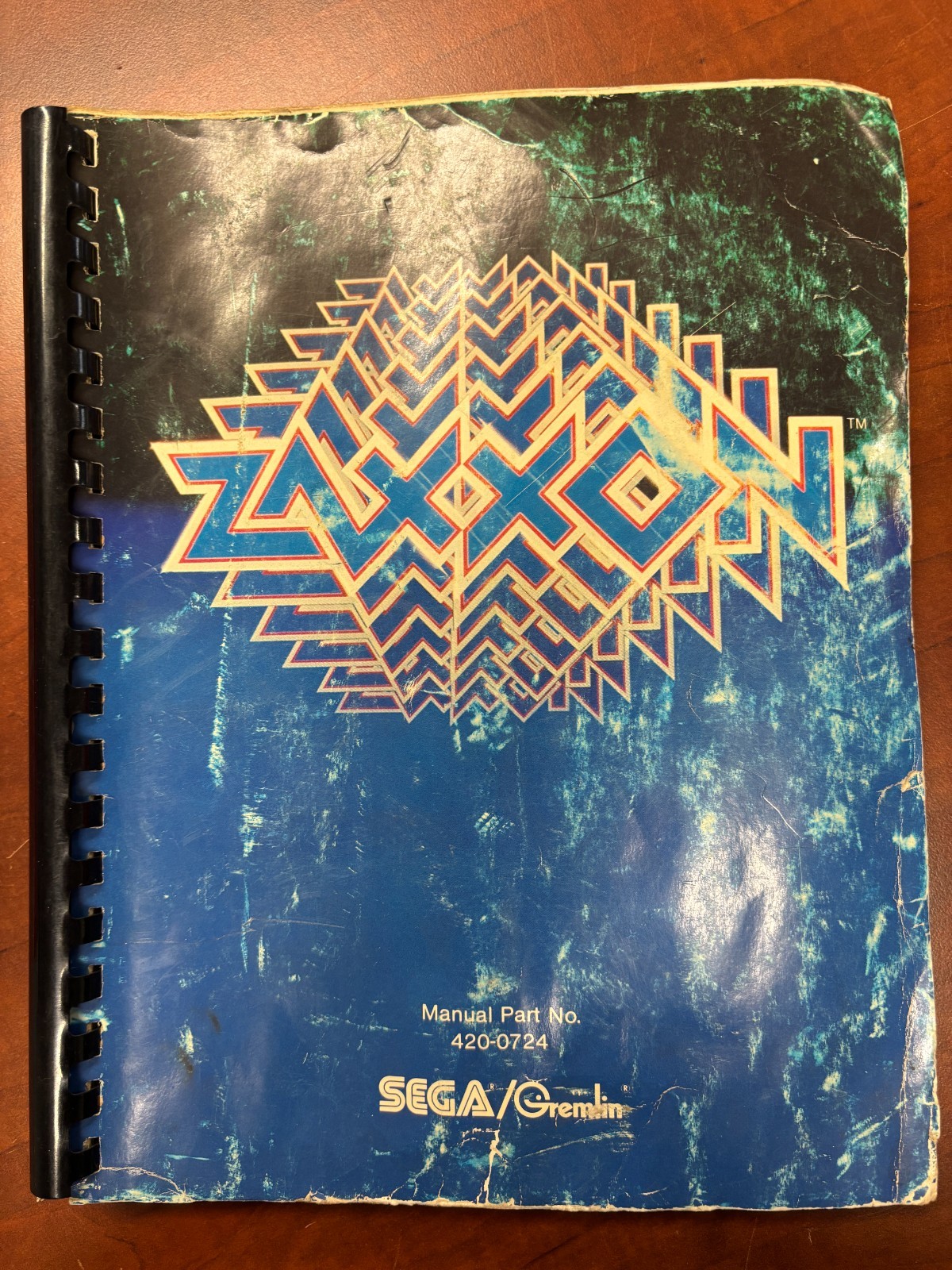 ORIGINAL-SEGA-ZAXXON-OWNERS MANUAL