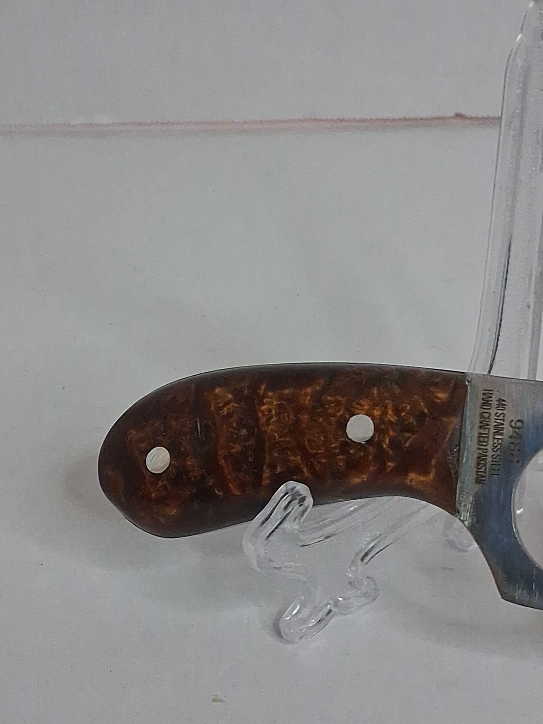 Defender-Xtreme 6 Inch Multi Wood Handle Skinner Knife Sharp Blade 9488