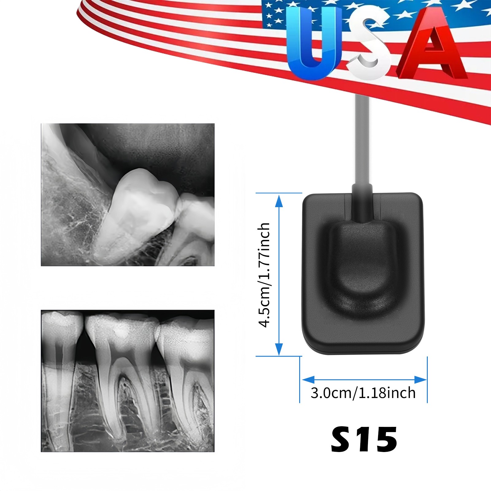 Dental Sensor Size 1.5 || Fast ship || Twain