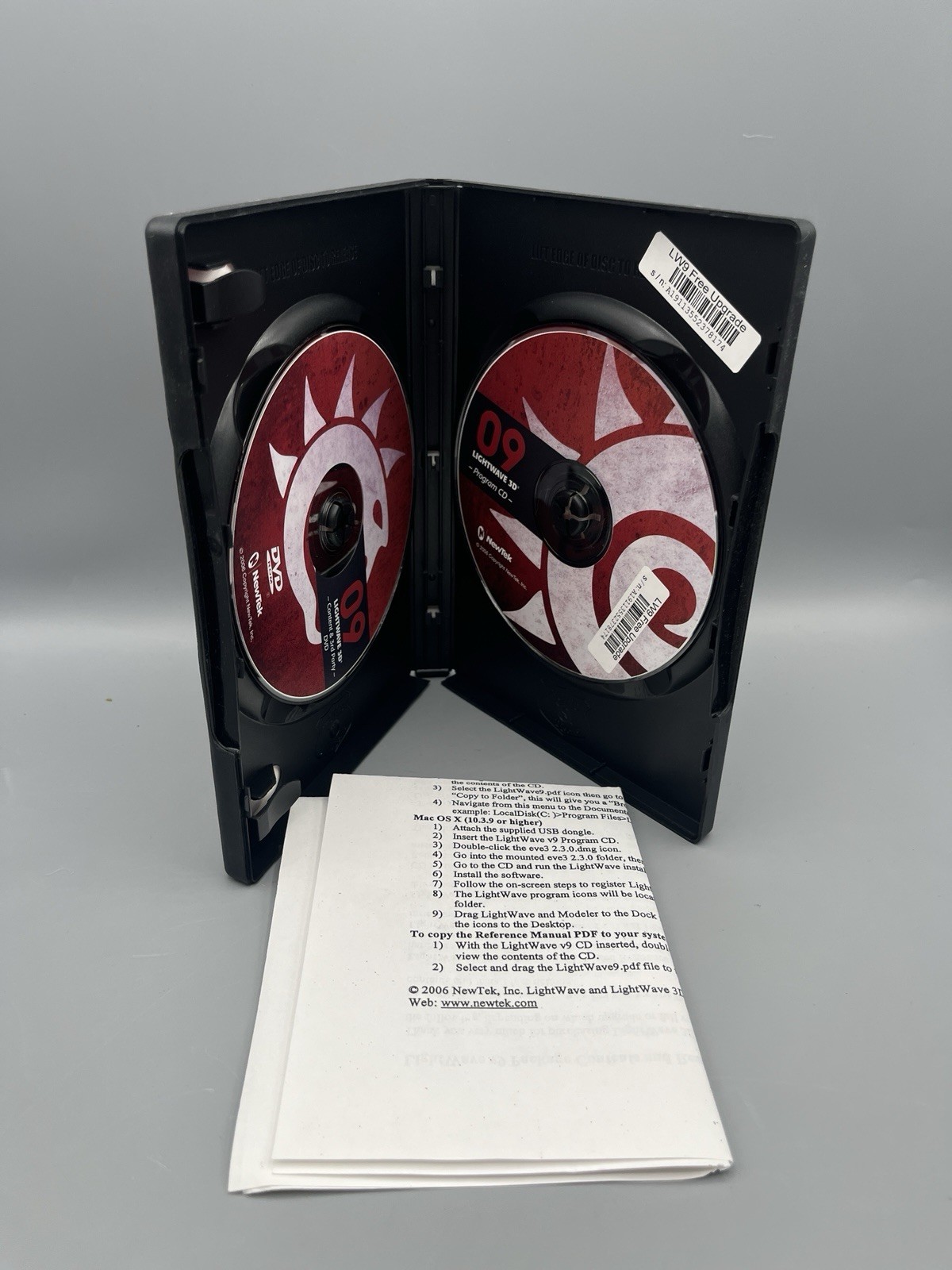 Lightwave 3D Version 9 Computer Graphics Software Upgrade (No USB)