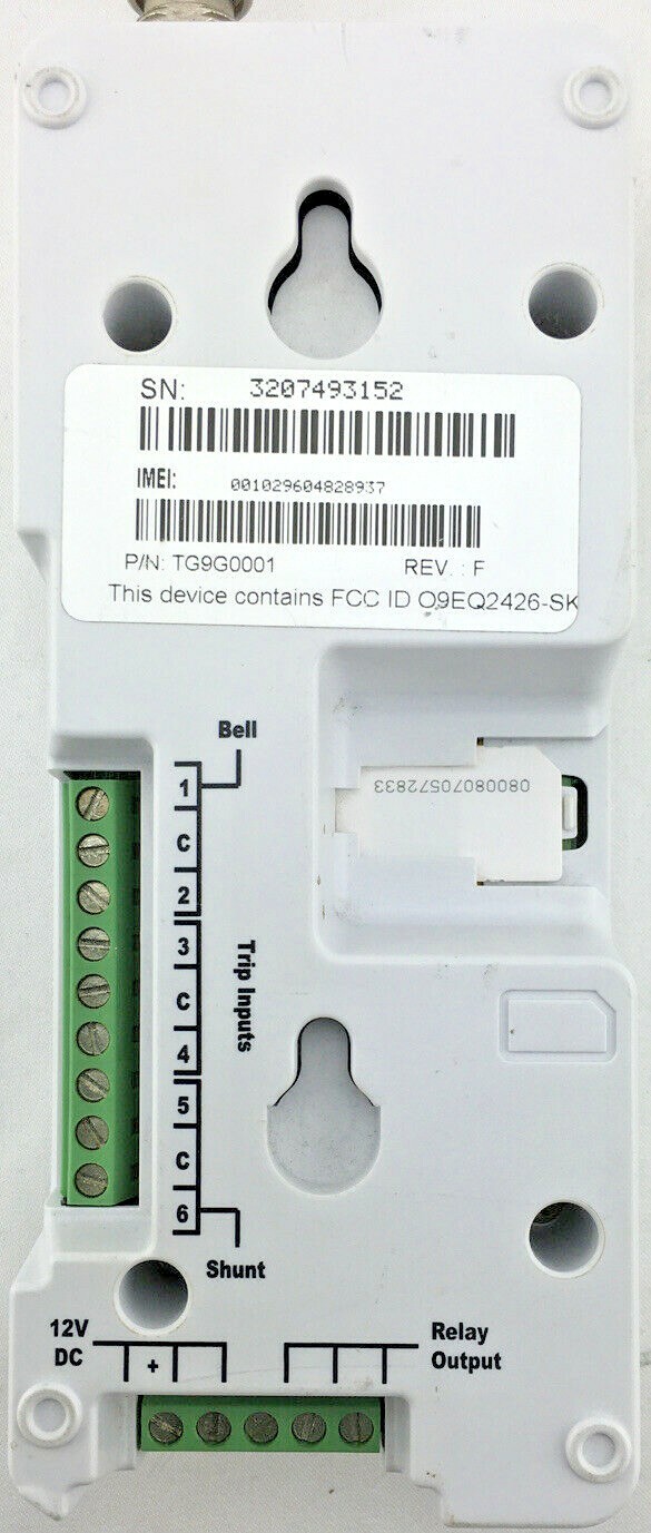 Telular Telguard Digital TG-9 Cellular Fire Alarm Communicator TG9G0001