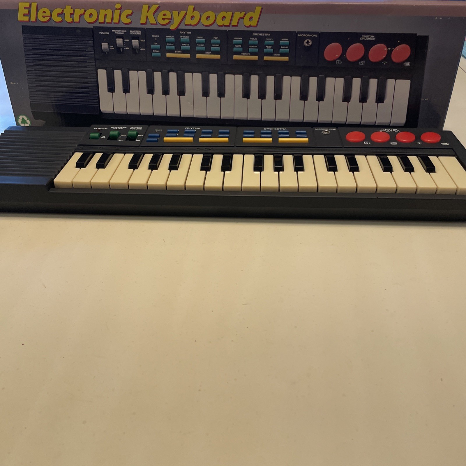 Square Wave Keyboard  Number Synthesizer Model 2030 37 Keys. It Works!