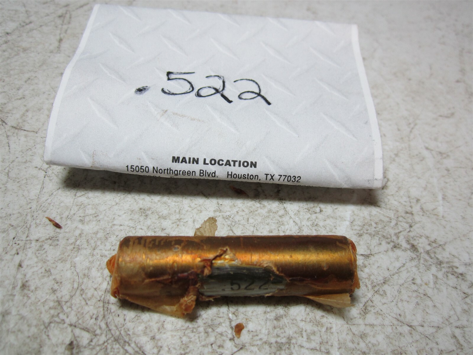 Vermont Gage (111252200) 0.522 Diameter Class ZZ Pin Gage