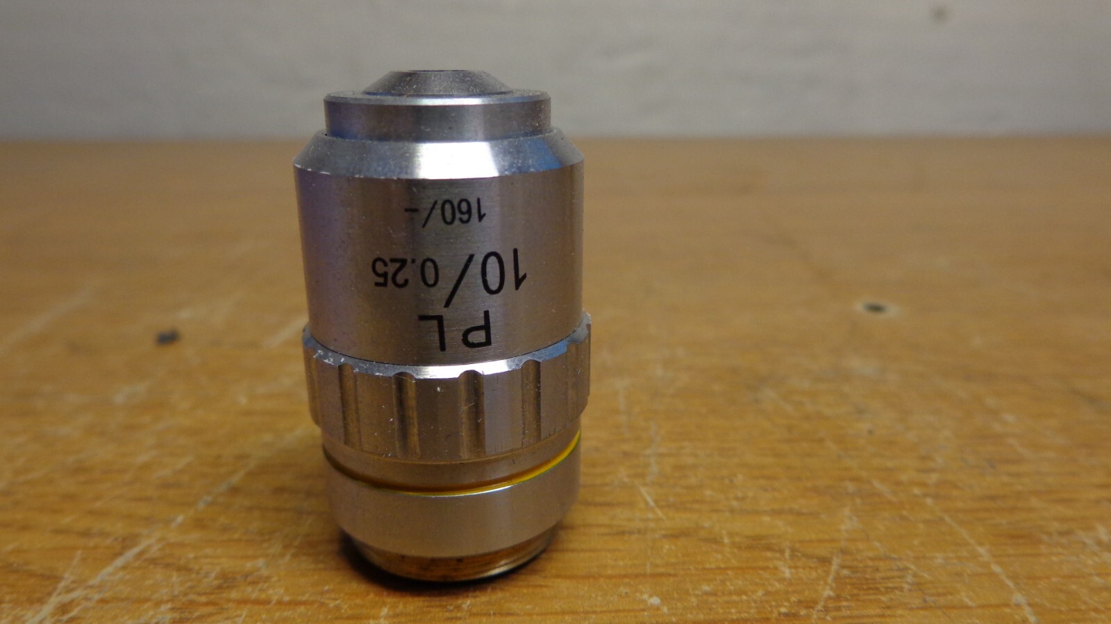 Nikon PL 10/0.25 160/- Microscope Objective Lens