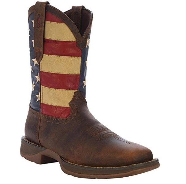 Durango Rebel Men's American Flag Pull On Western Boot DB5554