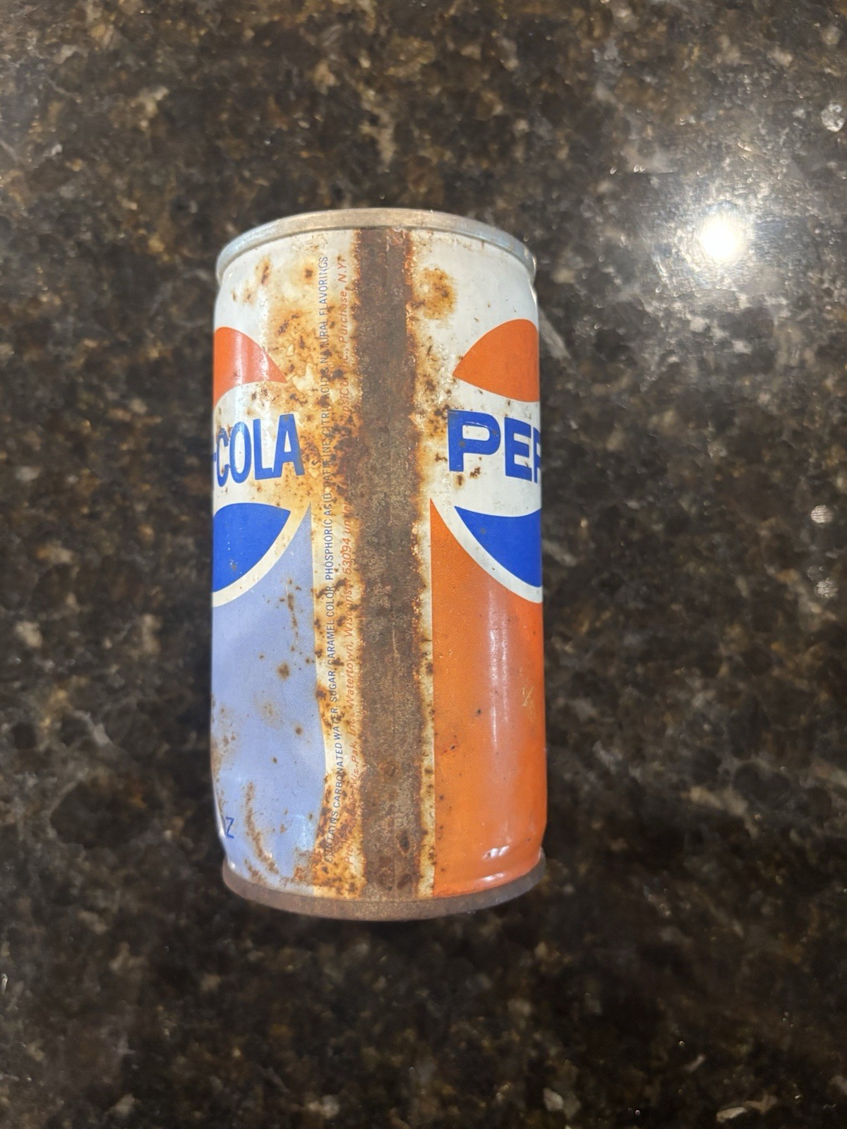 Vintage Pepsi Cola Steel Pull Tab Can