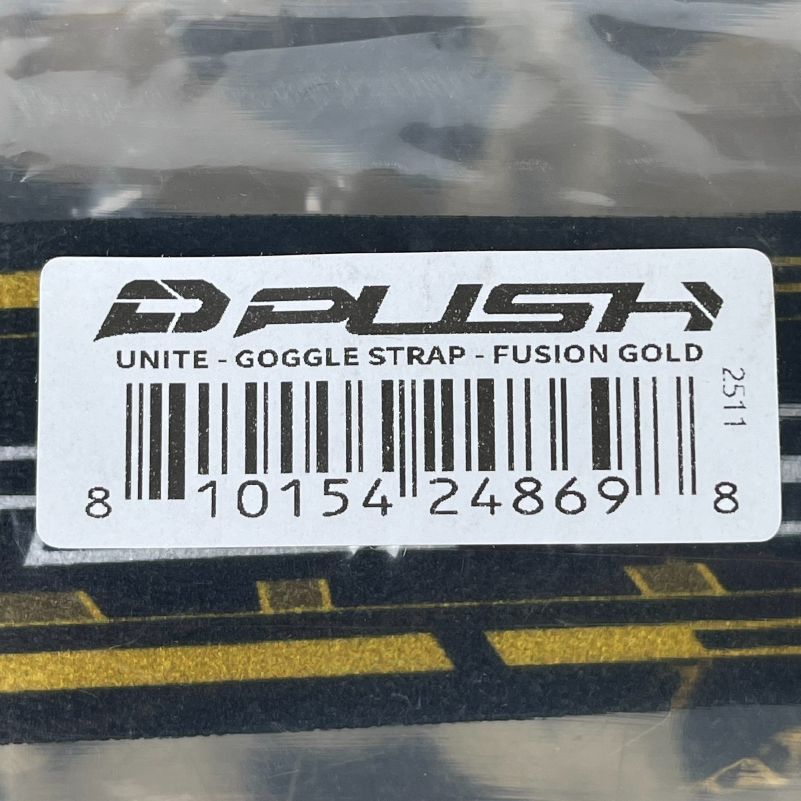 NEW Push Unite Goggle Strap - Fusion Gold
