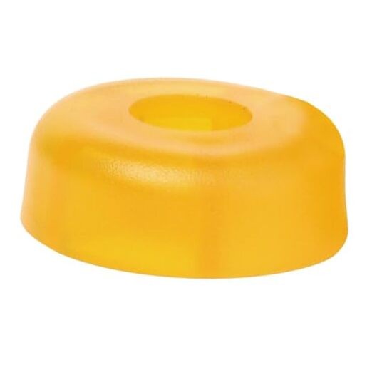 Engineering 86198 Hull Saver Cap End 5/8"" X3-1/2 Amber, Standard Yellow
