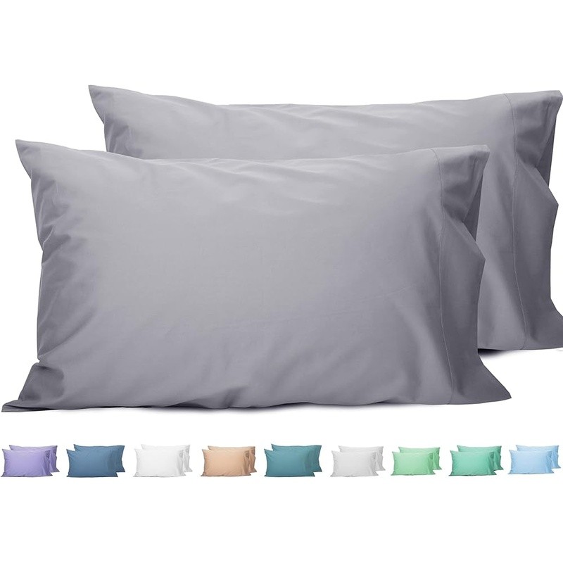 Breathable 100 Cotton King Pillowcases Soft Durable Quality Craftsmanship Set US