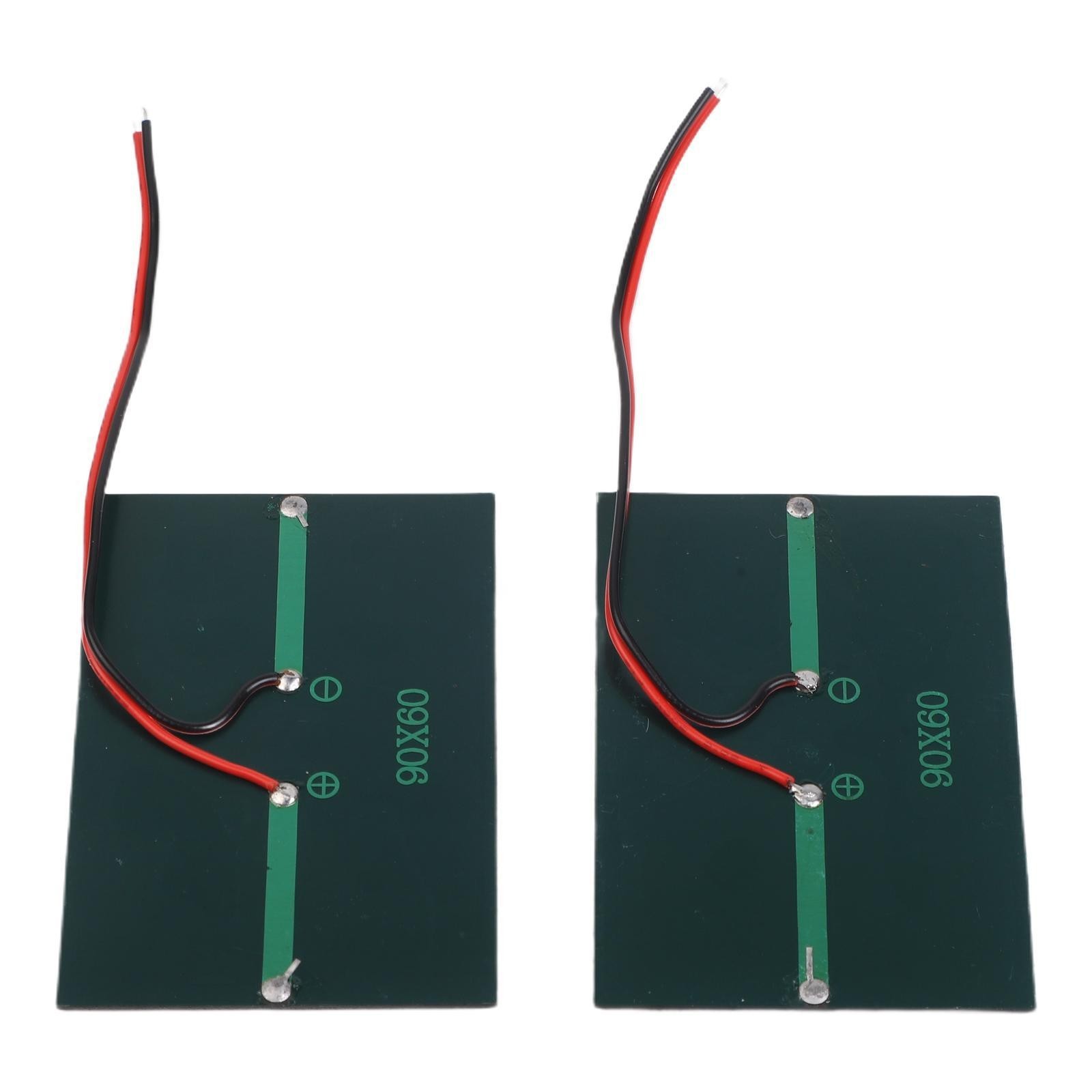 DIY Projects 6V Solar Panel 15CM Cable Compact Size 90*60*3MM Easy Installation
