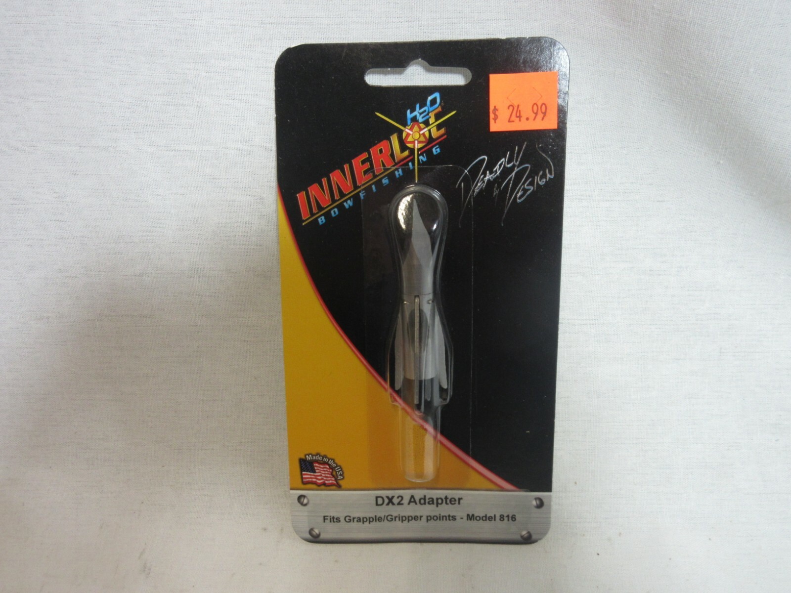 Innerloc H2O Bowfishing DX2 Adapter for Grapple & Gripper Points #816