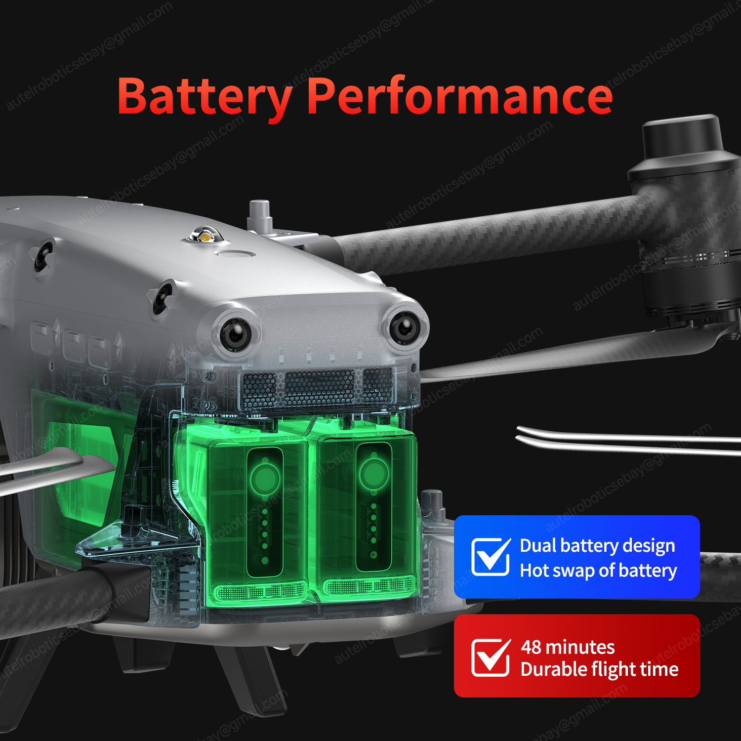 Autel Alpha Drone L35T Gimbal Multipurpose Industrial Application No Tariffs