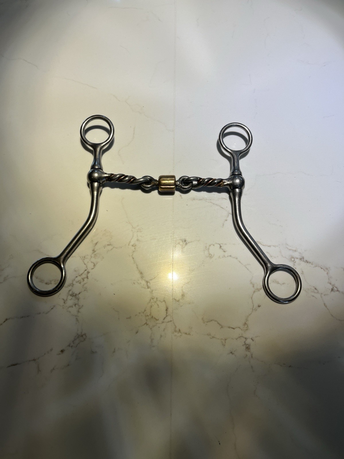 Reinsman Ball Hinge Sweet And sour Twist With Roller 786 Bit