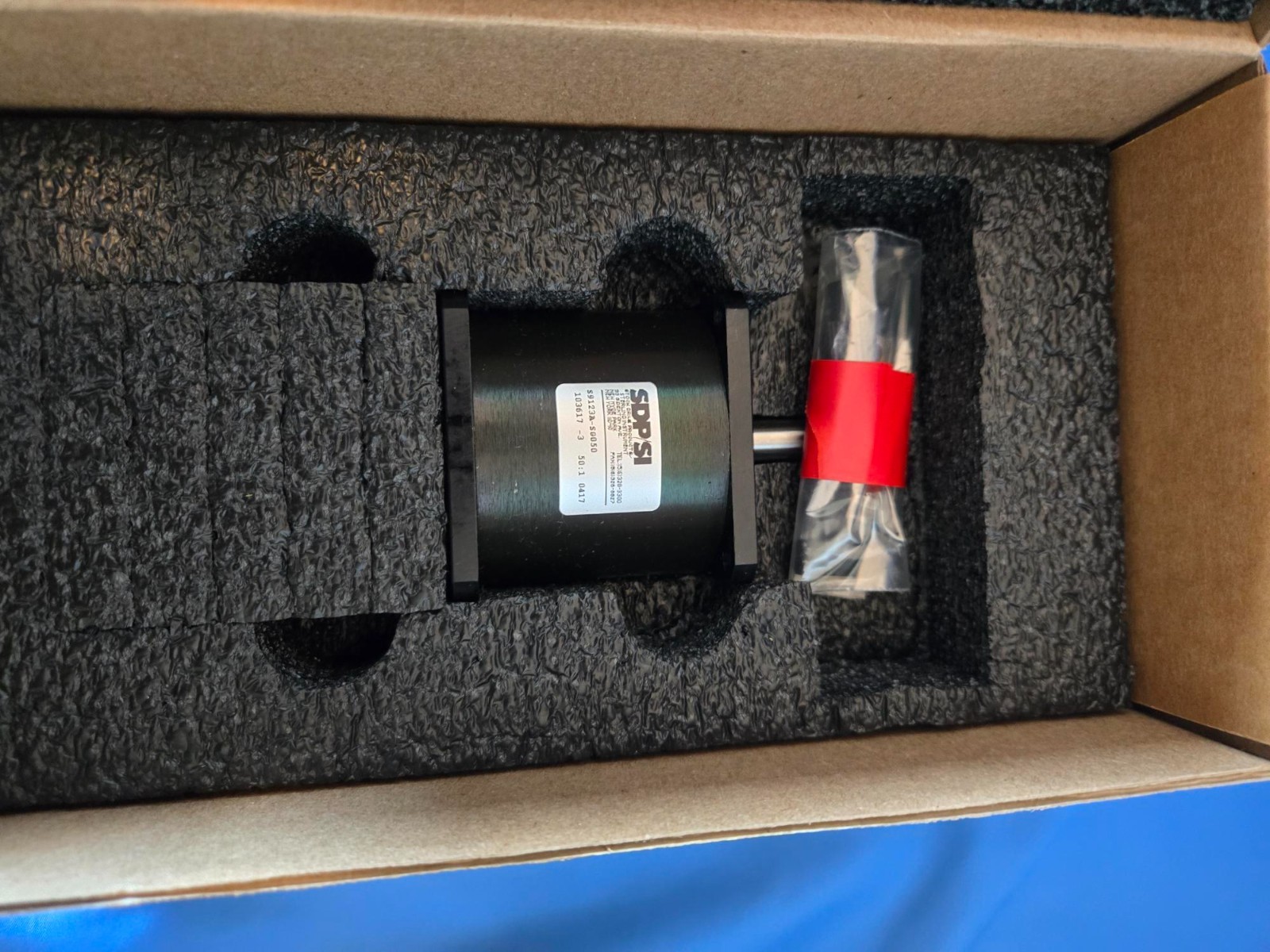 New Sterling Instruments S9123A-SG050 Gearhaed 50:1 ratio NEMA 23