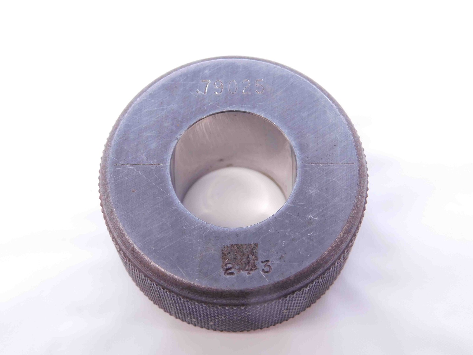 .79025 MASTER PLAIN BORE RING GAGE .7813 +.0090 OVERSIZE 25/32 20 mm MADE IN USA
