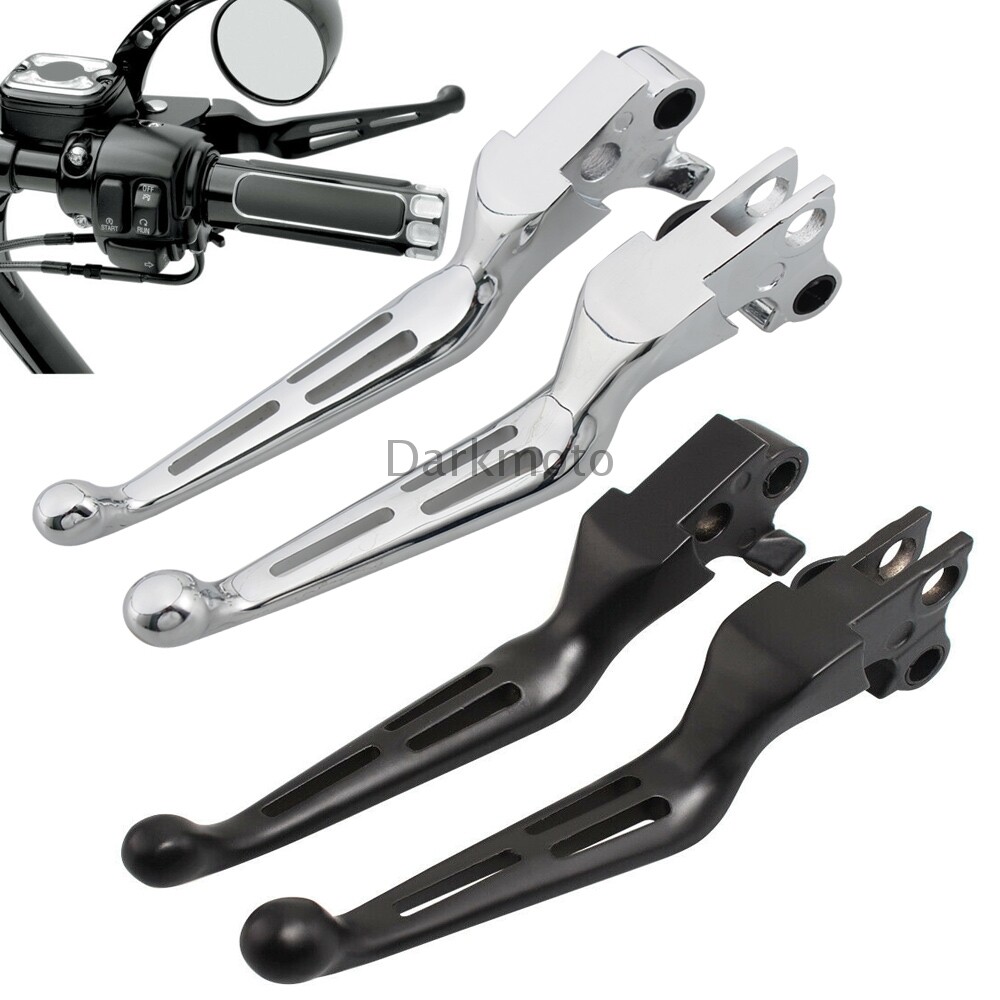 Handlebar Hand Brake Clutch Lever Fit For Harley Touring Road Glide Softail Dyna