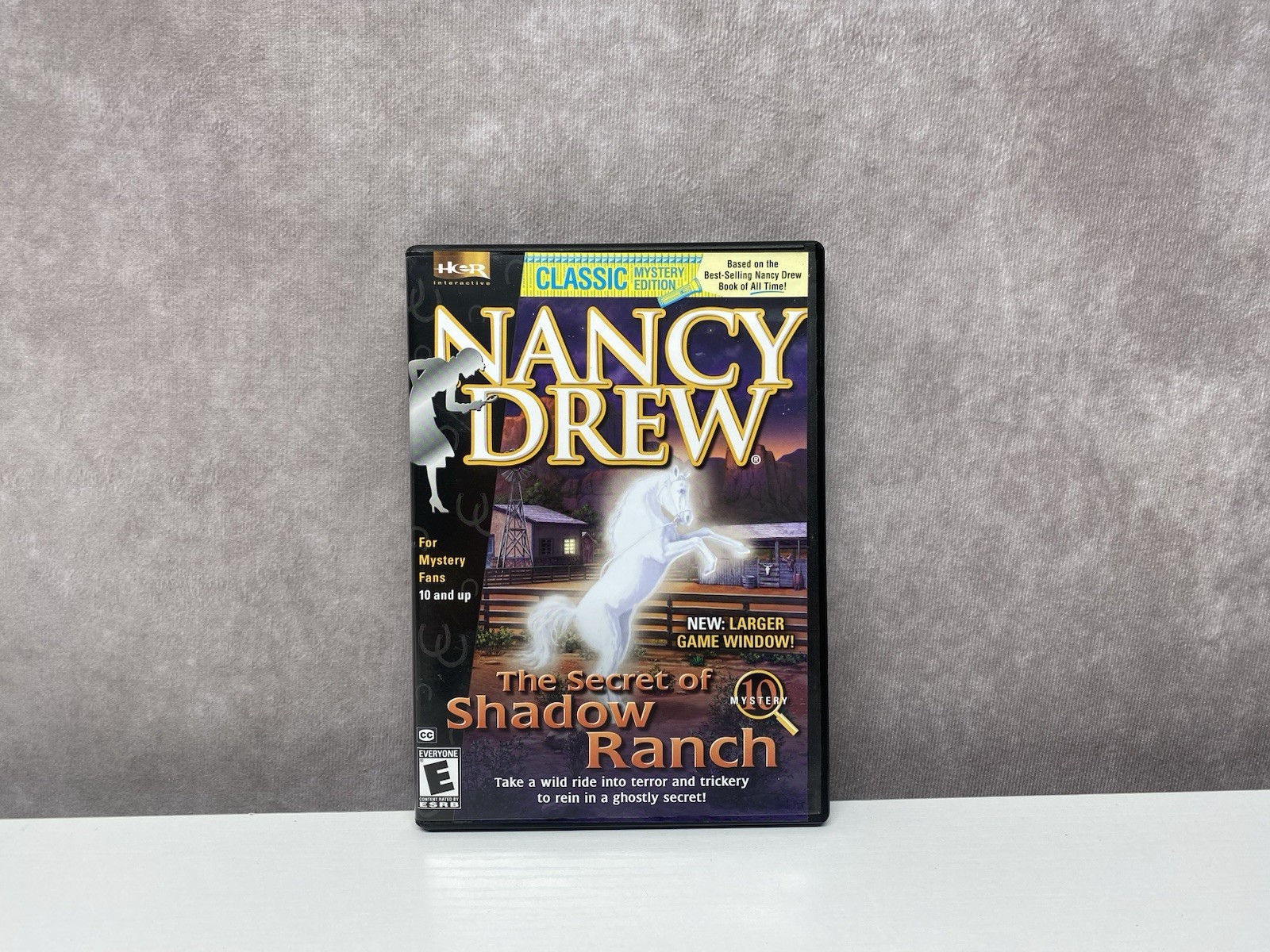 Nancy Drew: Secret of Shadow Ranch PC CD wild western horse solve mystery game!