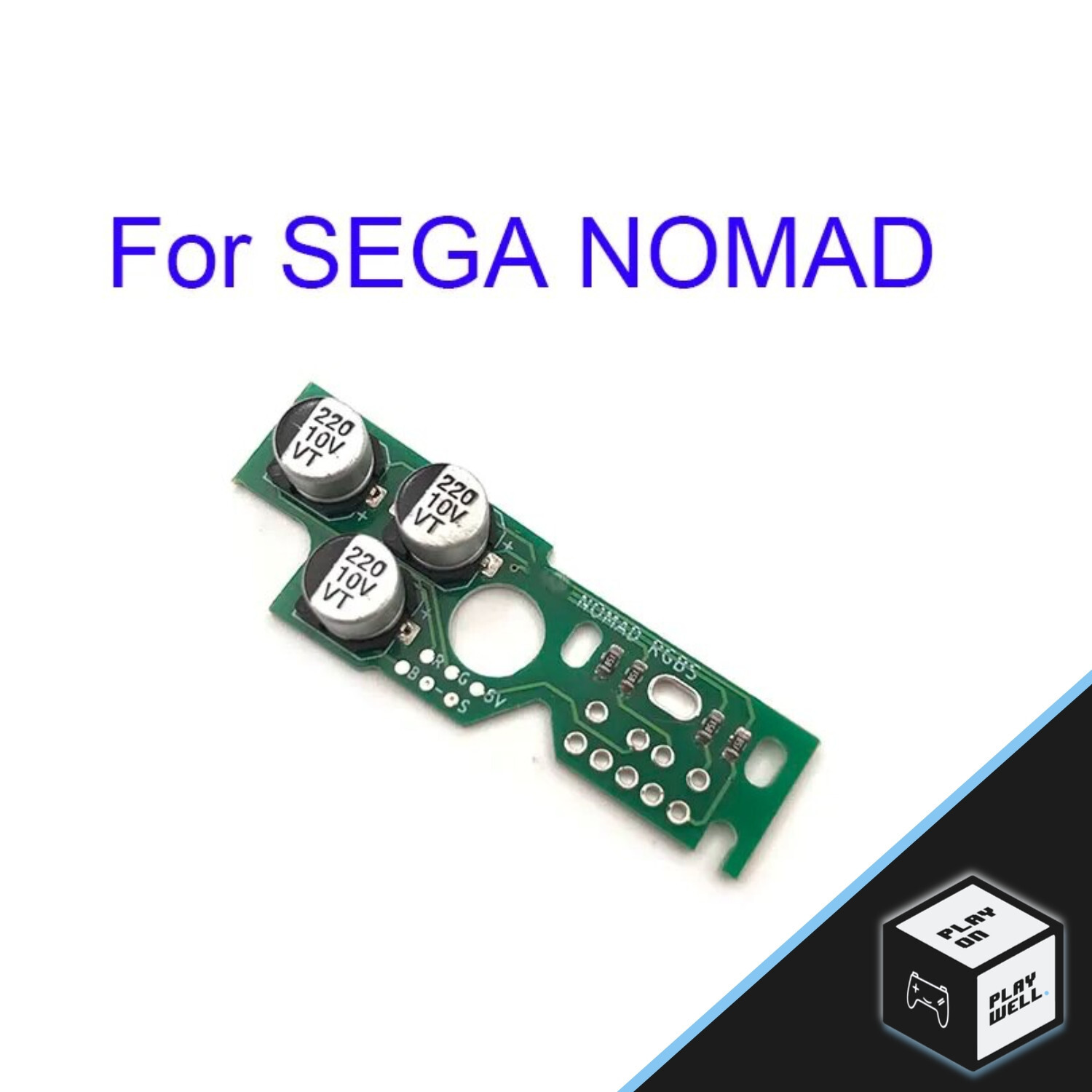 LCDDRV /RGBDRV FILTER BOARD No Triple Bypass Needed for Sega Nomad Console