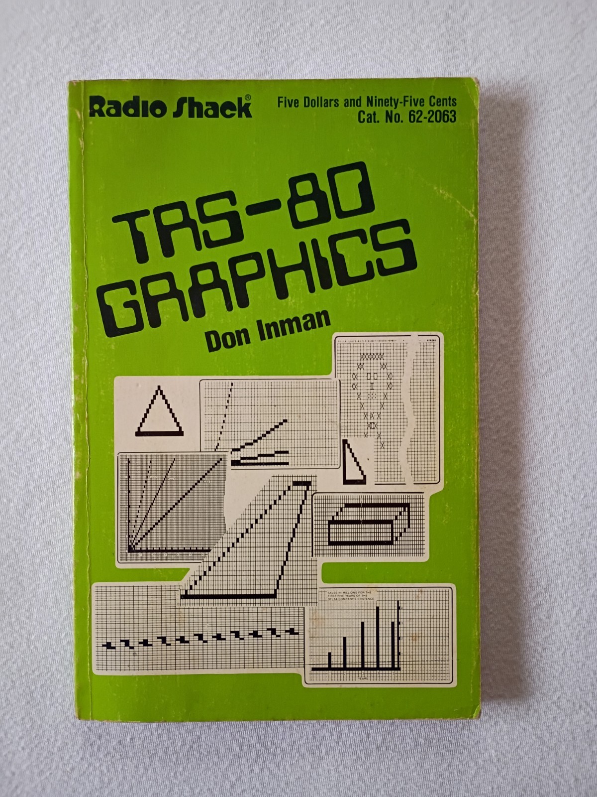 Vintage Radio Shack TRS-80 Graphics Book - Don Inman - 62-2063 Very Good